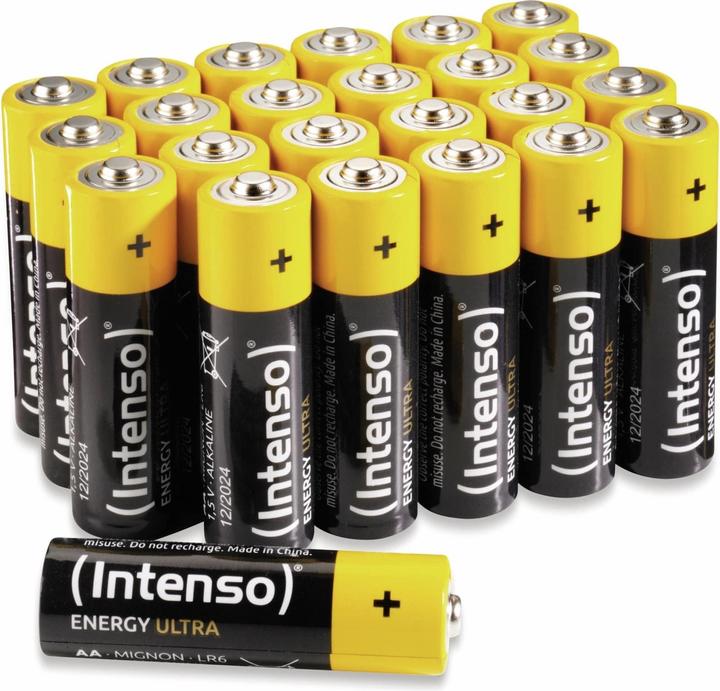 Image du produit Intenso Batteries Mignon EnergyUltra (24 pcs, AA, 2600 mAh)