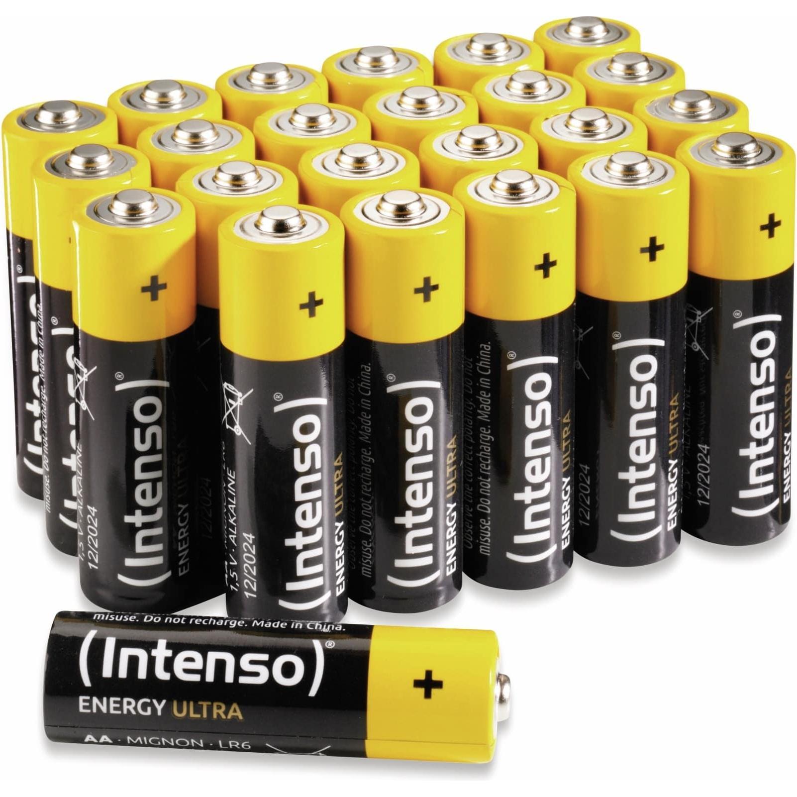 Intenso MignonBatterien EnergyUltra (24 Stk., AA, 2600 mAh), Batterien + Akkus