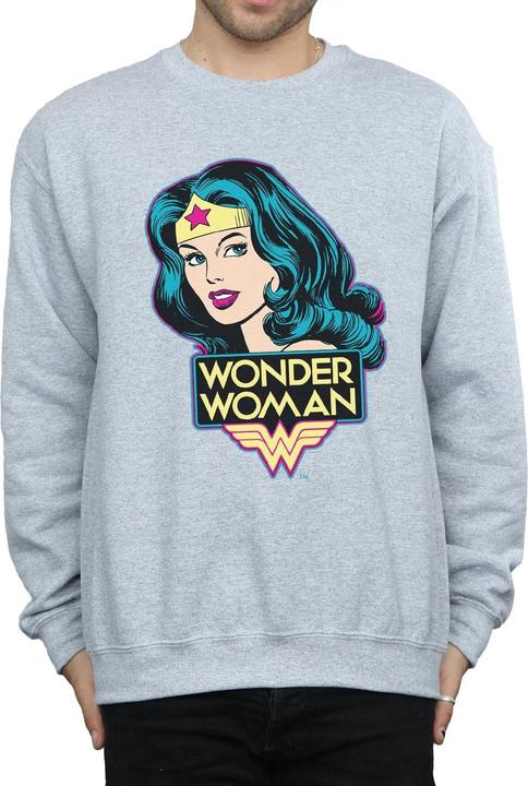 Produktbild Wonder Woman Head Sweatshirt (3XL)
