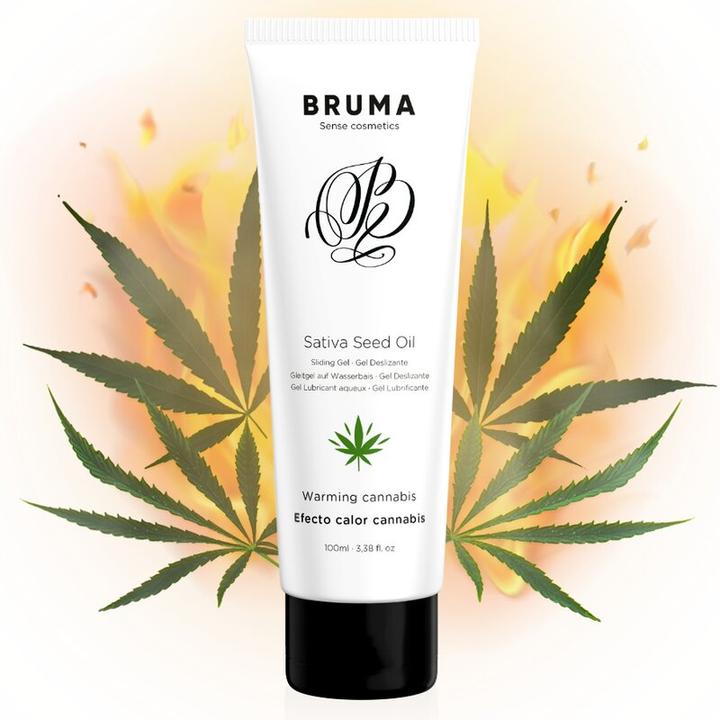 Produktbild Bruma Gel Deslizante Con Aceite De Semilla Efecto Calor Sabor Cannabis 100 ml (100 ml)
