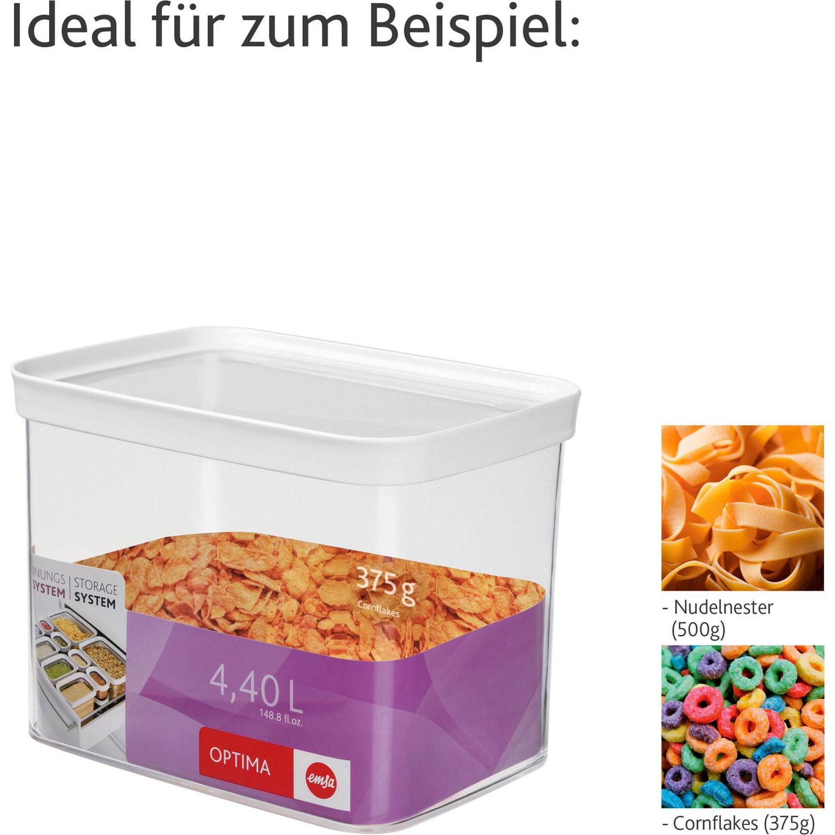 Thumbnail - Emsa Aufbewahrungsdose, Vorratsbehälter, Weiss