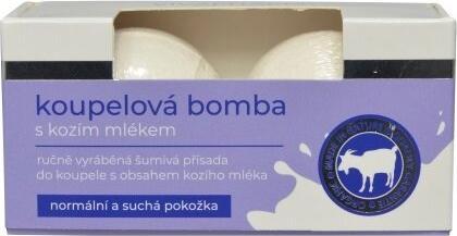 Actual product image Vivapharm Vivaco Badebombe mit Ziegenmilch 2 x 75 g (75 g)
