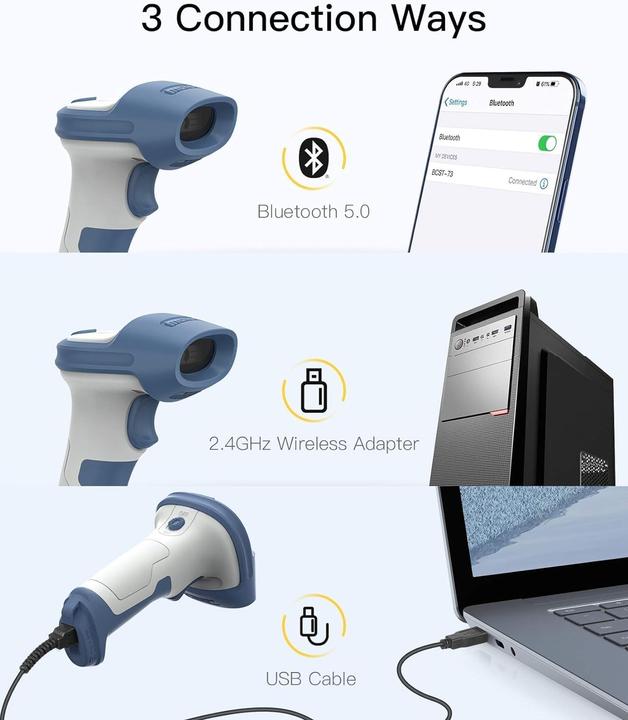 Image du produit Inateck Scanners de codes-barres (Codes à barres 1D, Codes à barres 2D)