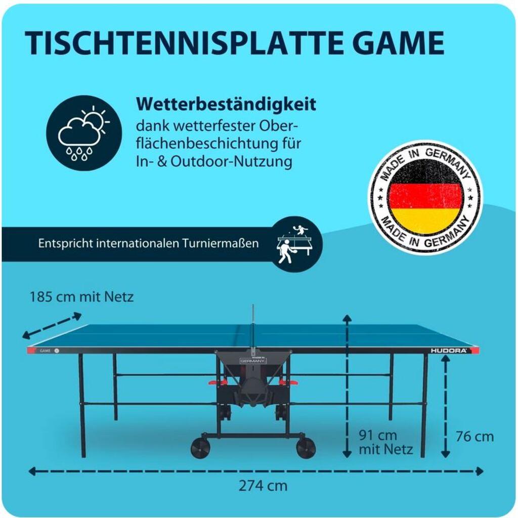 Thumbnail - Hudora, Tischtennistisch