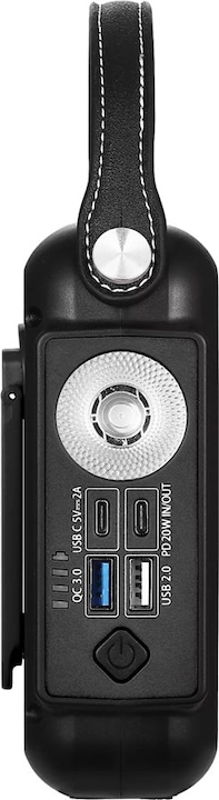 Actual product image Sandberg Hand Crank Powerbank (20000 mAh, 20 W, 74 Wh)