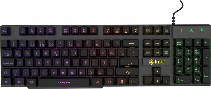Produktbild Inca Rainbow Effect Mechanical Feel Gaming Keyboard (Deutschland, Kabelgebunden)