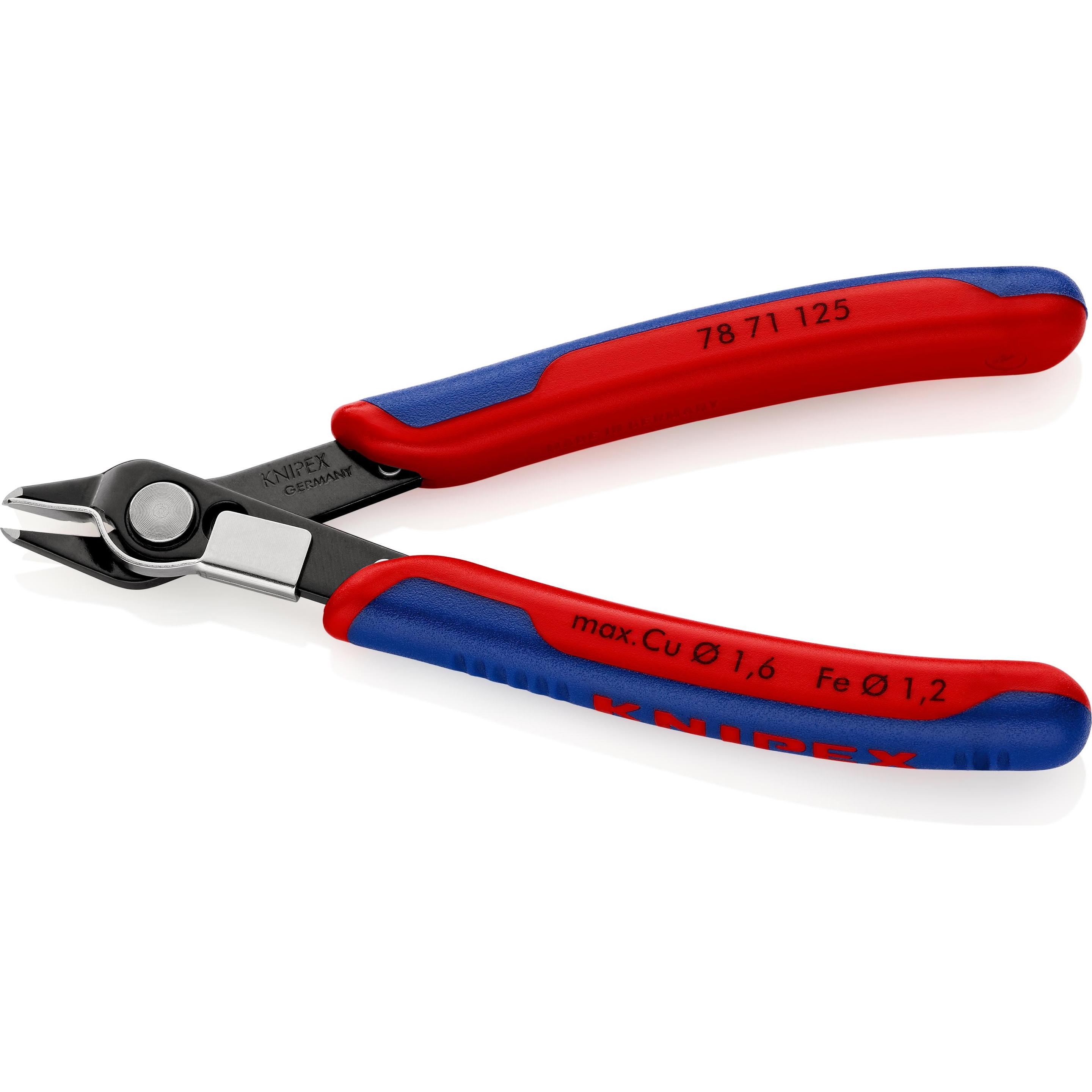 Knipex, Bolzenschneider + Seitenschneider, Electronic Super Knips 78 71 125 (125 mm)