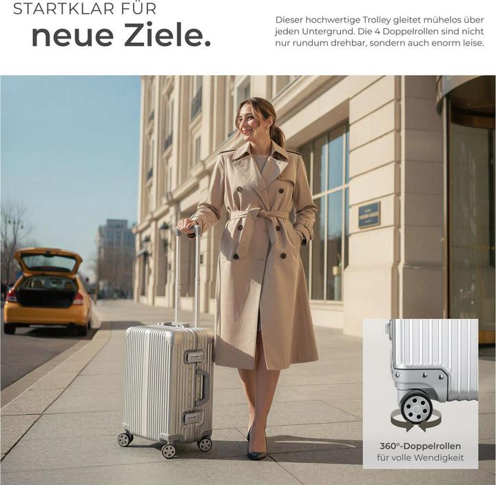 Produktbild tectake Bordtrolley Airway (36 l)