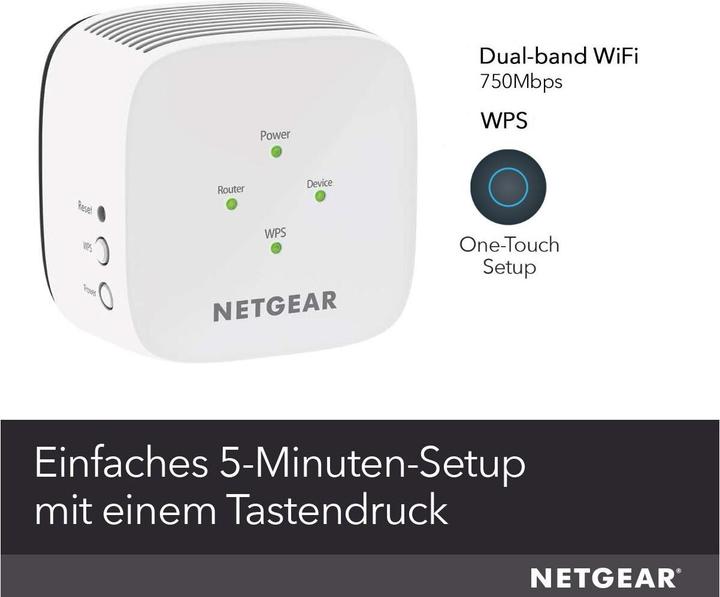 Actual product image Netgear EX3110 (450 Mbit/s, 300 Mbit/s)