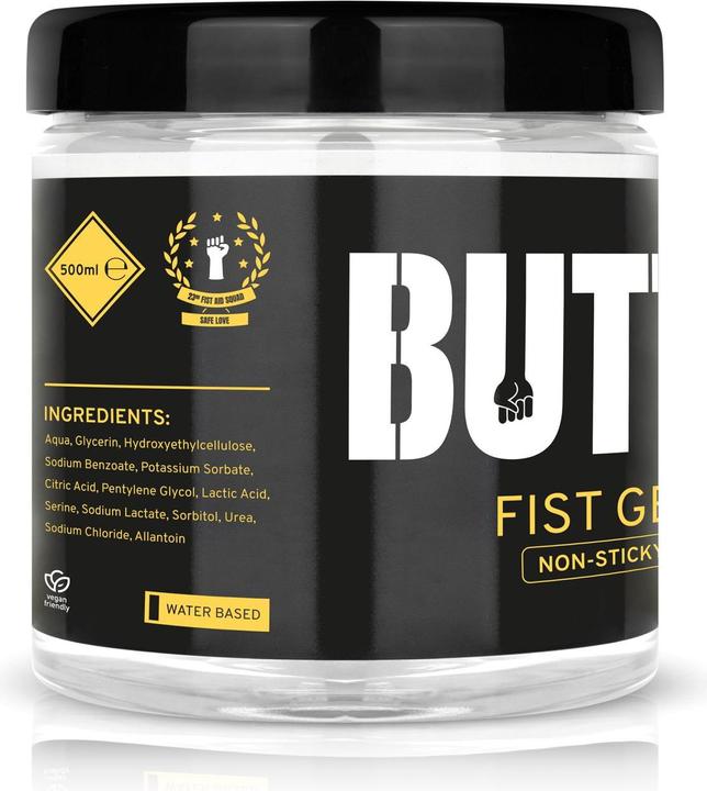 Actual product image Buttr Transparent Fisting Gel - 500 ml (500 ml)