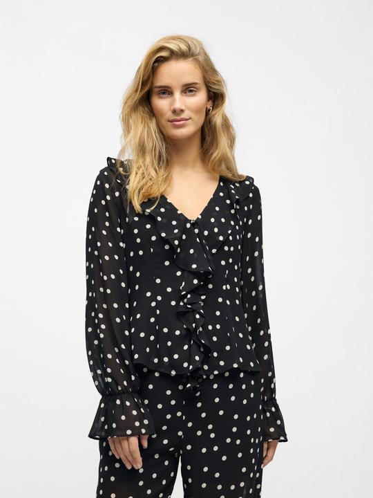 Image du produit Object Polka-Dot Bluse (42)