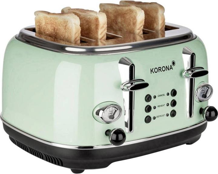 Produktbild Korona Retro Toaster für Scheiben mint