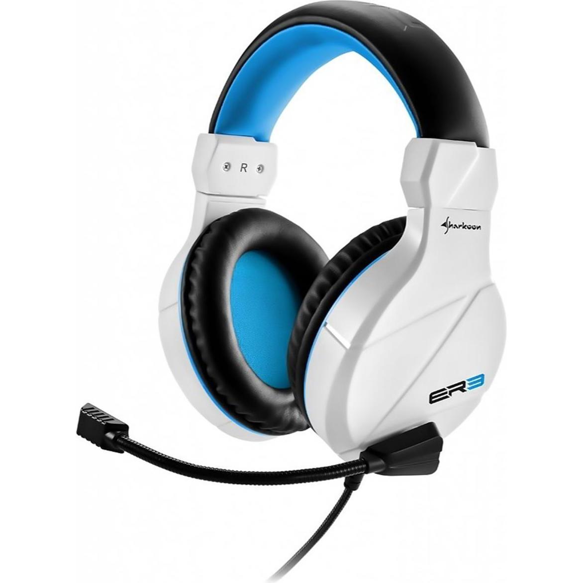Sharkoon Rush ER3 (Kabelgebunden), Gaming Headset, Weiss