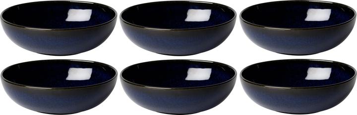 Villeroy & Boch Lave Schale blau 6er Set (17 cm, 0.60 l, 1 x)