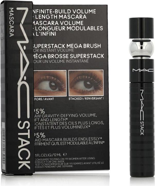 Actual product image MAC Cosmetics MACSTACK Mascara Mega Brush (Black)