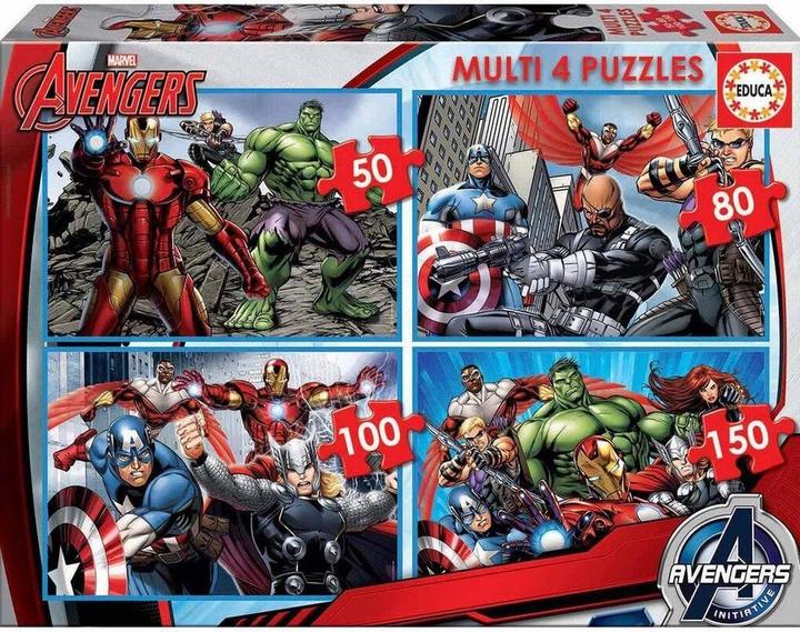 Produktbild Educa 4IN1 RÄCHER-PUZZLE (380 Teile)