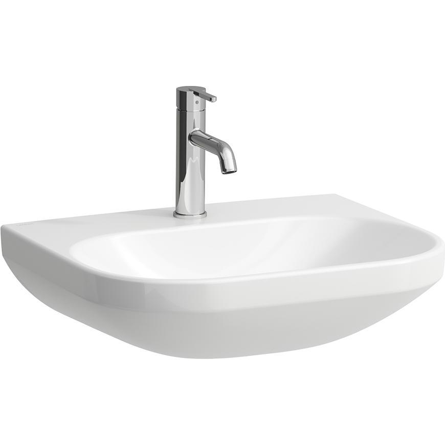 Laufen, Waschbecken, Waschtisch LUA 55x46cm o ÜL ÜLK u ge. 1 HL-Ausf we LCC (460 mm, 550 mm)