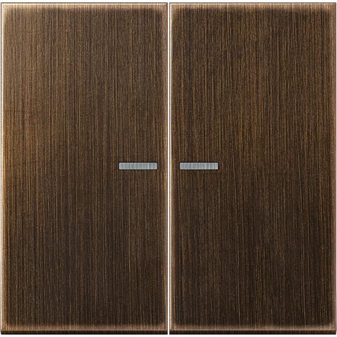 JUNG Wippe 2t Schalter LS ms mt Lichtausl ME2995KO5AT, Taster + Schalter, Silber