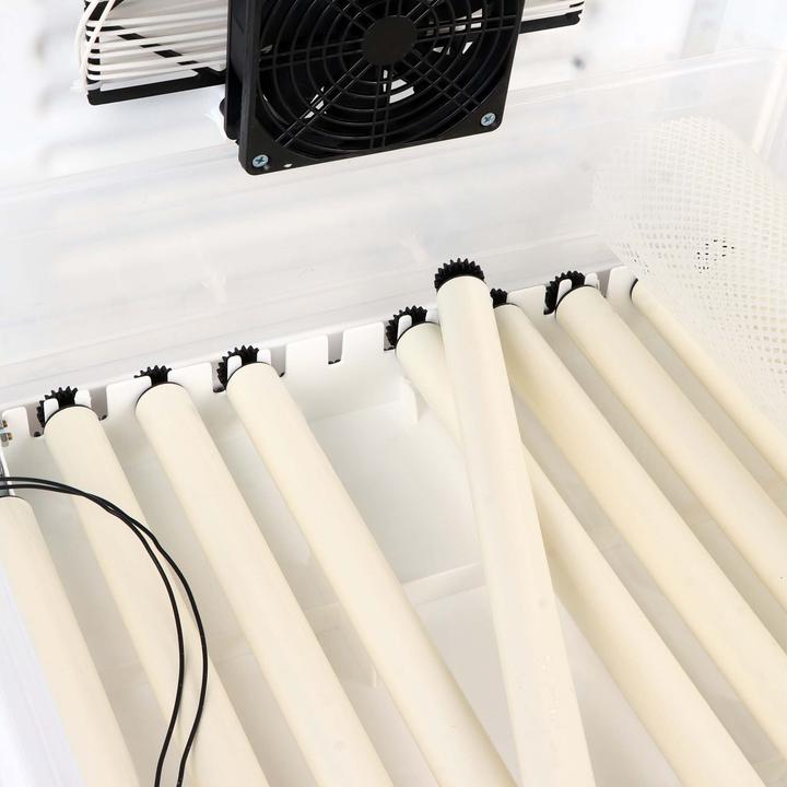 Image du produit Wiltec Fudajo Vollautomatischer Flächenbrüter Brutmaschine 64 Eier Inkubator Hühner