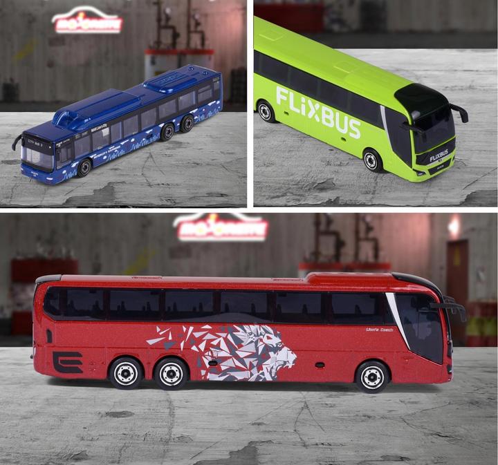 Actual product image Majorette Mann City Bus