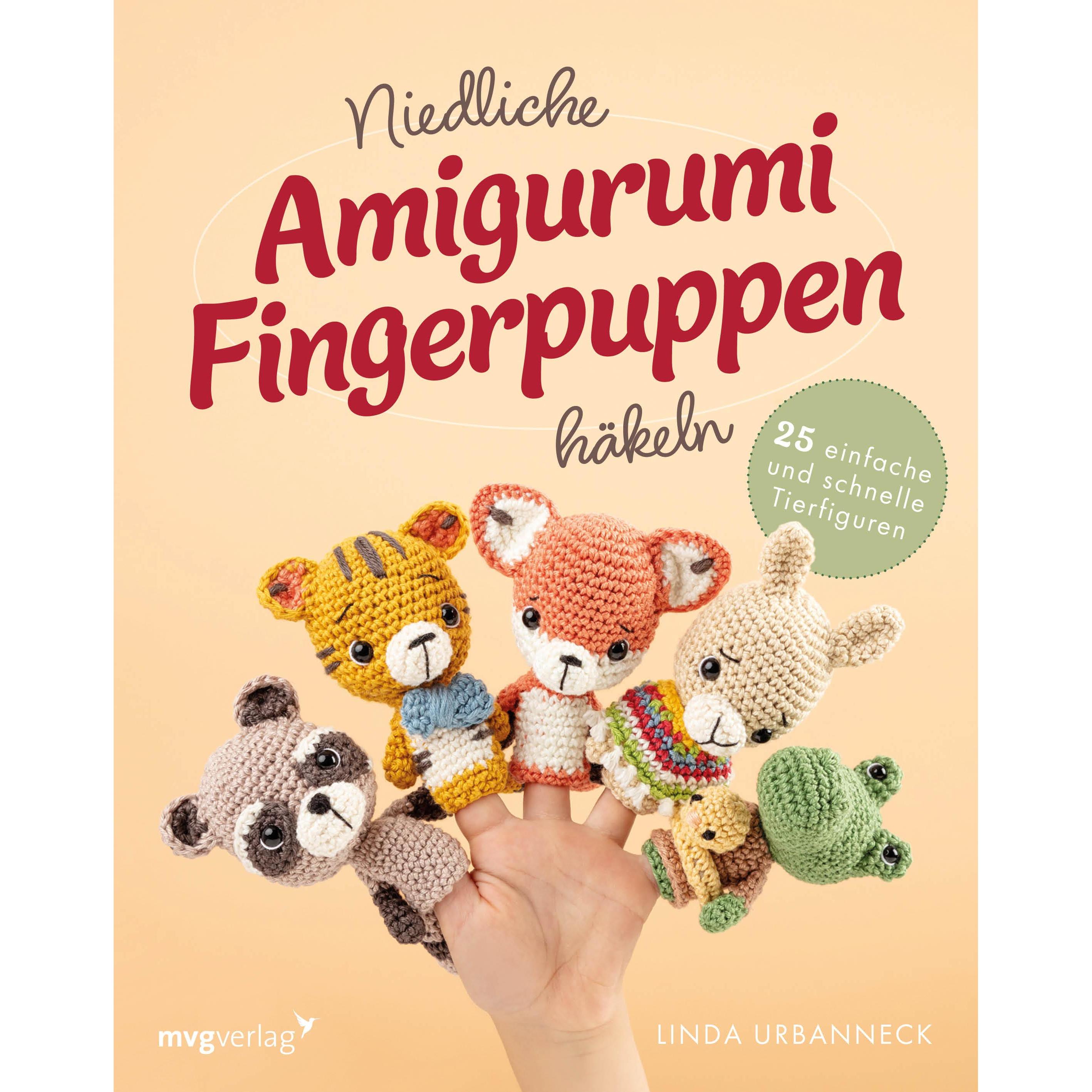 Niedliche Amigurumi-Fingerpuppen häkeln, Ratgeber von Linda Urbanneck