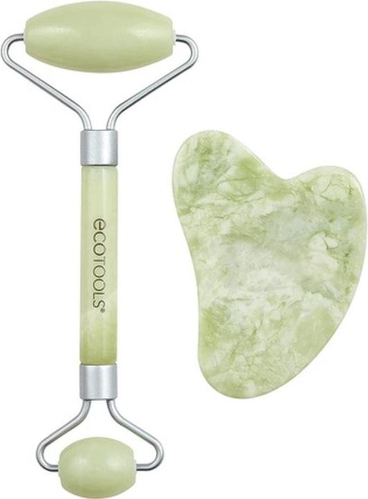 Actual product image EcoTools Facial Roller Jade + Gua Sha Duo