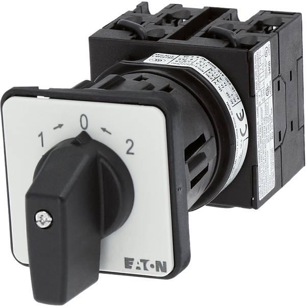 Eaton T0-3-8228/EZ - Kippschalter - 3P - Verkabelt - Schwarz - Silber - Kunststoff - I, Taster + Schalter, Schwarz
