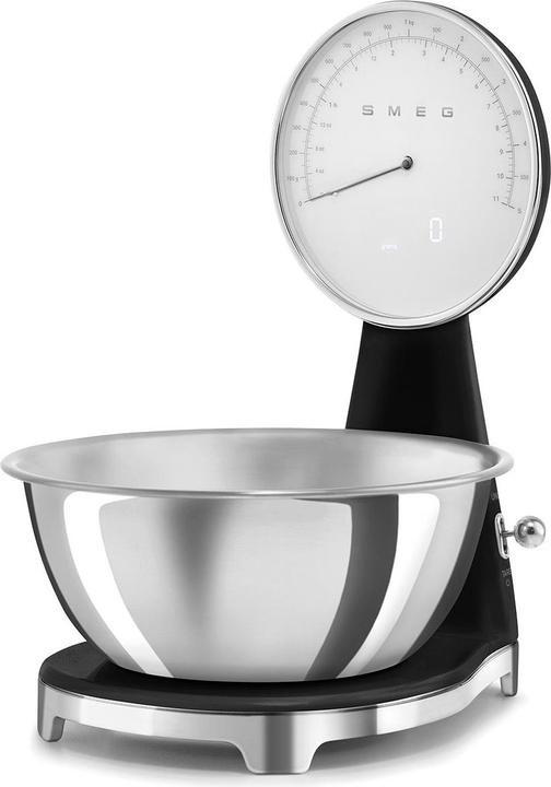Productafbeelding Smeg KSF01BLWW Keukenweegschaal, zwart