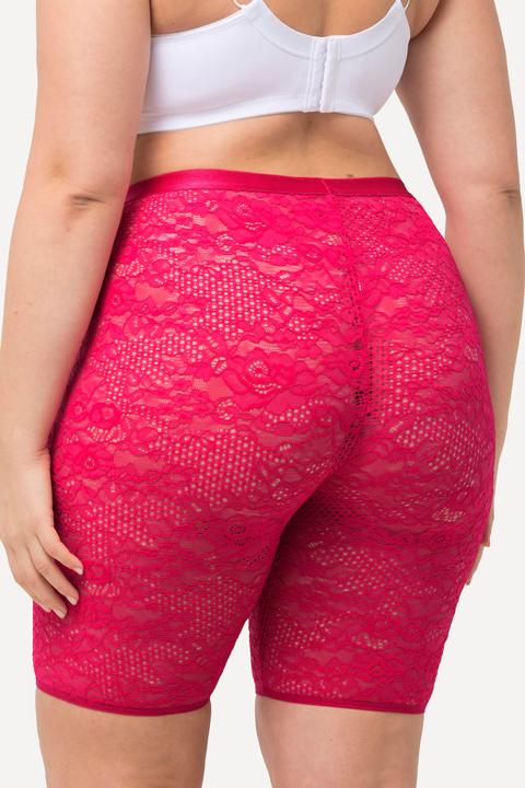 Produktbild Ulla Popken Strumpf-Radler, Vollspitze, transparent