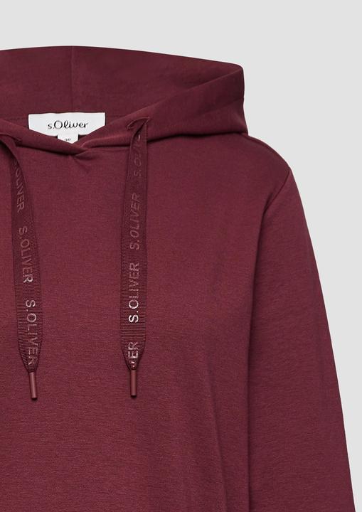 Produktbild s.Oliver Sweatshirt Sweatshirt im Relaxed Fit mit Seitenschlitz (38)