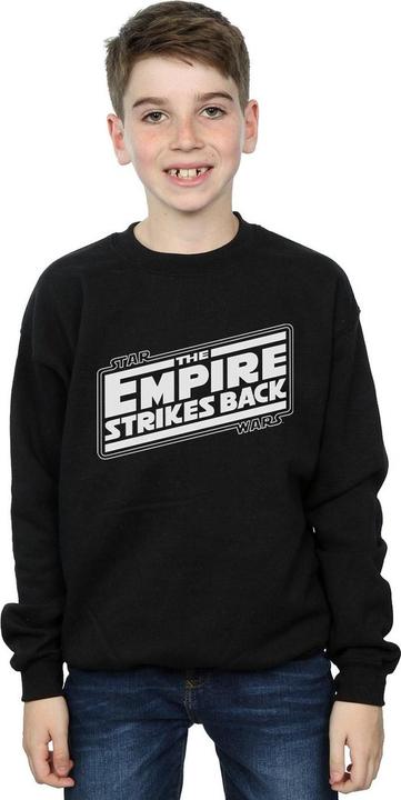 Produktbild Star Wars The Empire Strikes Back Logo Sweatshirt Jungen (140, 146)