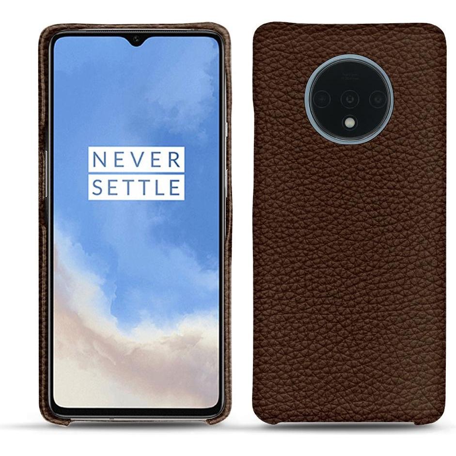 Noreve Lederschutzhülle (OnePlus 7T), Smartphone Hülle, Braun