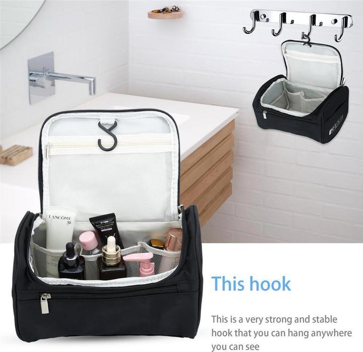 Actual product image Intirilife Polyester cosmetic bag