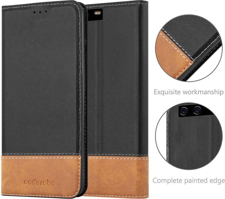 Actual product image Cadorabo Book X Wallet Cover (Huawei P10)