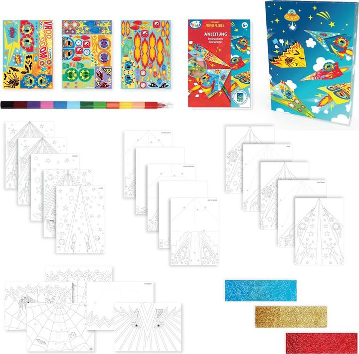 Image du produit Artista Kit de bricolage/peinture pour avions en papier