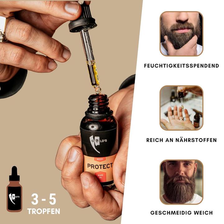 Immagine prodotto Gold's Olio per barba Golds Protect (30 ml)