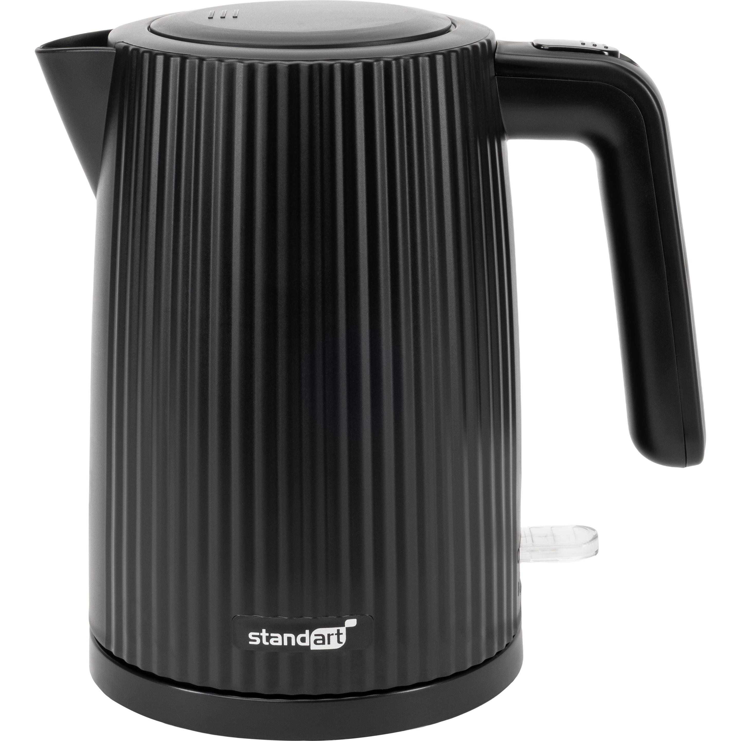Standart Electric kettle K561NN, 1.7 l, black, Wasserkocher, Schwarz