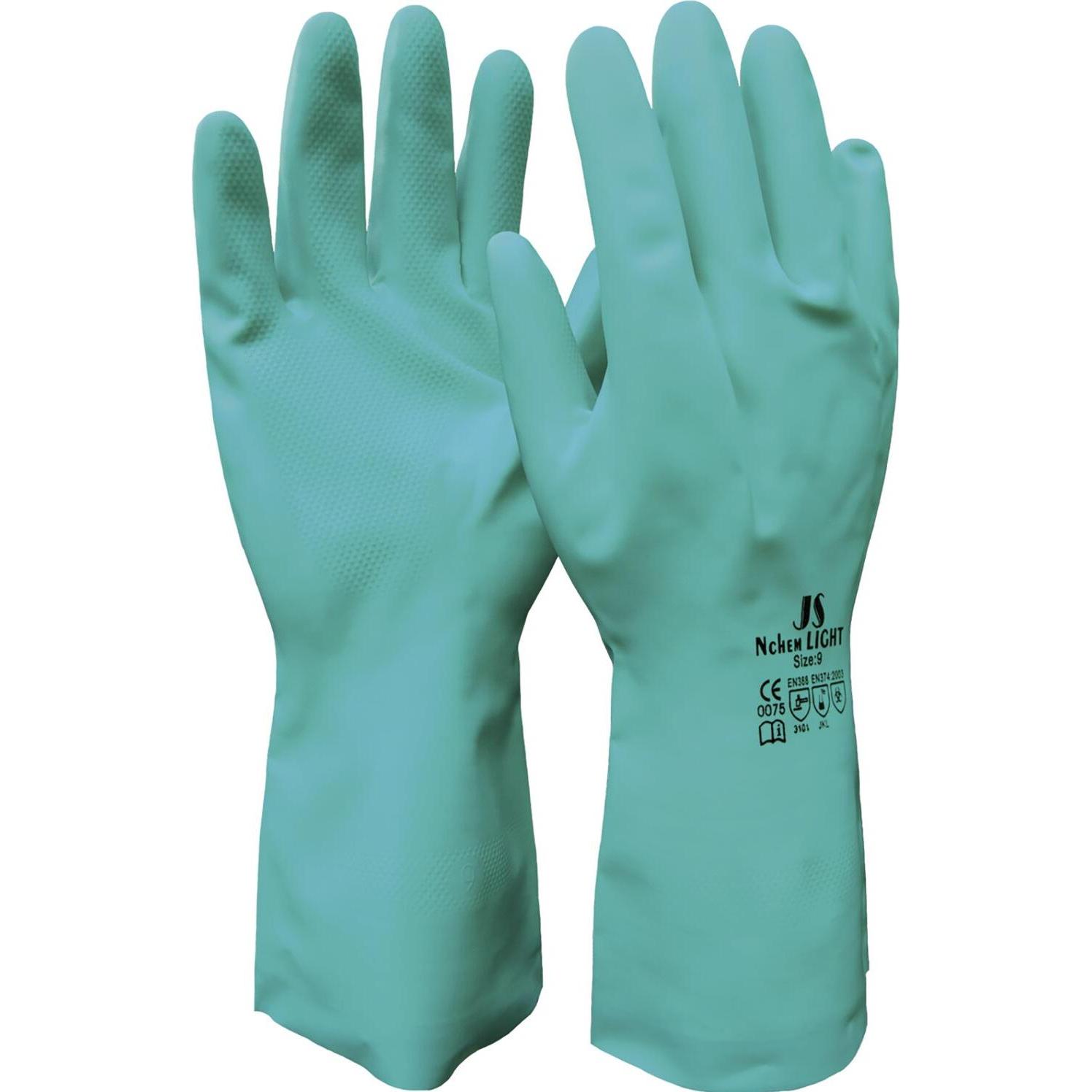 ATG, Schutzhandschuhe, STAFFL Chemikalien-Schutzhandschuh Nchem light Grösse 9 (9)