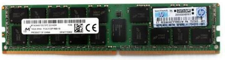 Produktbild HPE 16GB Dual Rank x4 DDR4-2133 (1 x 16GB, 2133 MHz, DDR4-RAM, DIMM)