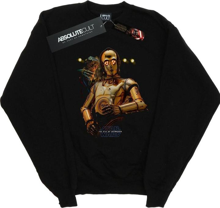 Produktbild Star Wars The Rise Of Skywalker C3PO And Babu Frik Sweatshirt (XL)