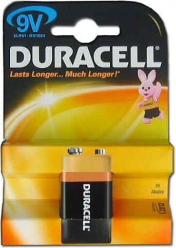 Image du produit Duracell 6LR61 Pile alcaline jetable 9V (1 pcs, AA)