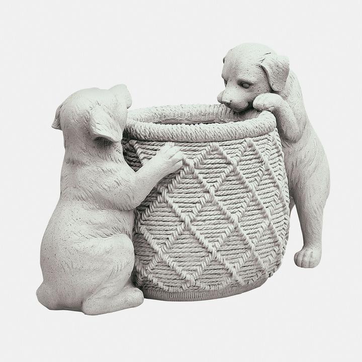Produktbild Loberon Übertopf Marnja beige (21 x 44.50 x 29 cm)