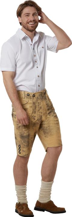 Actual product image tectake faux leather trousers Luis (50)