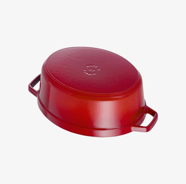 Produktbild Staub Bräter oval kirschrot (23 cm, Bräter + Schmortopf, Gusseisen, Emaille)