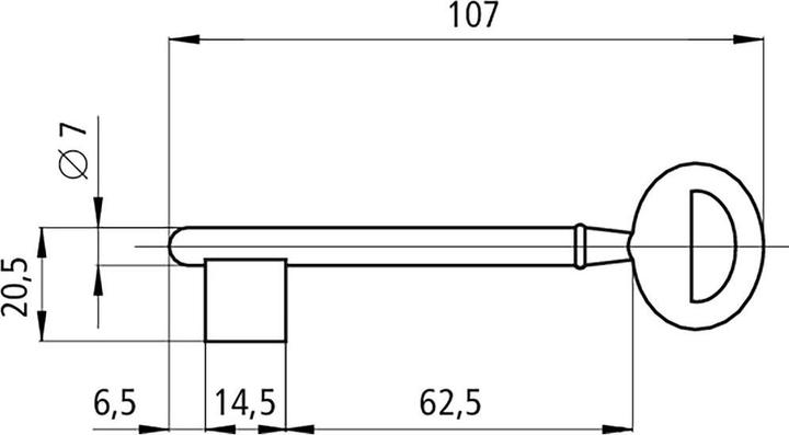 Produktbild Schänis Zifferschlüssel