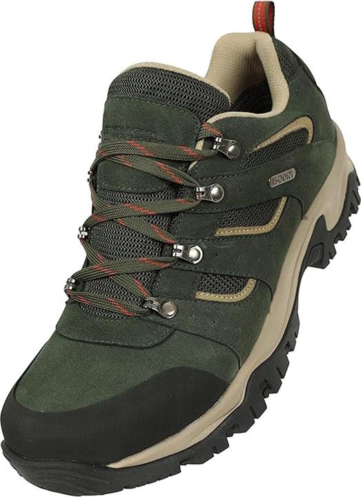 Image du produit Mountain Warehouse Chaussures de marche imperméables en daim Voyage pour hommes (40)