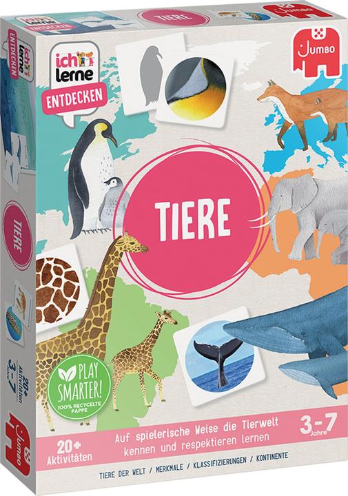 Jumbo Ich lerne entdecken - Tiere (Allemand, 3 - 7 Années)