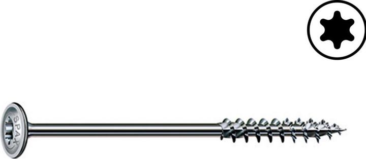 Produktbild Spax Tellerkopf T-Star Plus T40 Teilgewinde 4cut Wirox (50 Schrauben pro Stück)