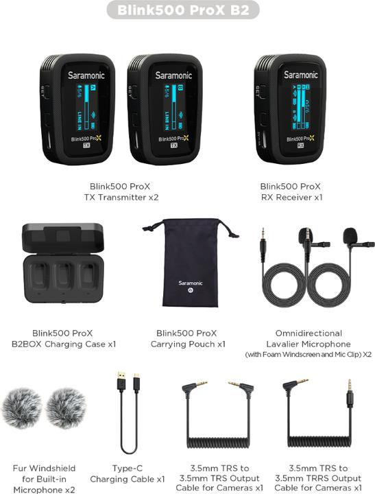 Image du produit Saramonic Blink500 ProX B2