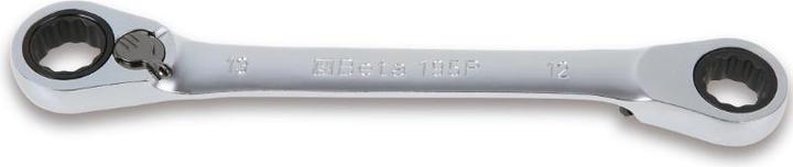 Produktbild BETA 001950210 1950210 195P 8X10 Ringratschenschlüssel 12-seitig mit 15° gebogenen Enden